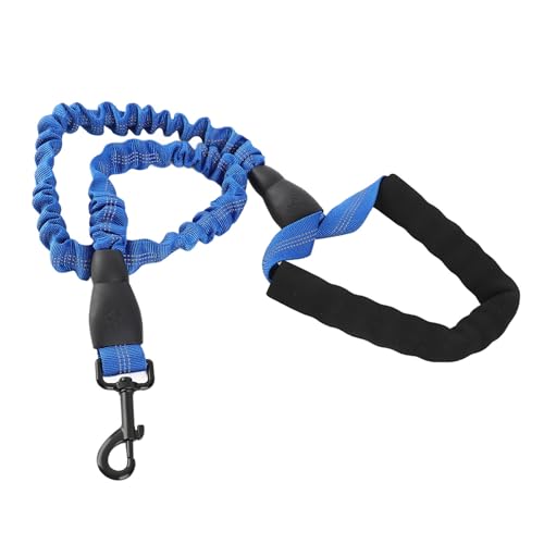 Acouto Hundeleine Strong Seil Elastic Walking Training Leine für eine Komfortable Kontrolle für das Laufen, 3,28 Fuß, Schwarz (Blue) von Acouto