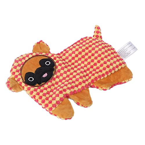 Acouto Hundeplüsch-Quietschspielzeug, Zahnreinigungstraining, Kauspielzeug für Hunde, Lustiges Rasseldesign für Unterhaltung, Geeignet Zur Linderung von Angstzuständen, Plüsch Acouto Hundeplüsch-Quietschspielzeug, Zahnreinigungstraining, Kauspielzeug für Hunde, Lustiges Rasseldesign für Unterhaltung, Geeignet Zur Linderung von Angstzuständen, Plüsch von Acouto