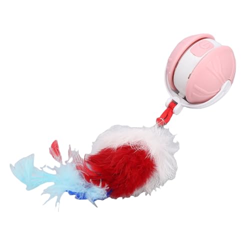 Acouto Intelligenter Ladung, Bewegungssensor, Interaktiver Katzenspielzeugball für Endloses Spielen (PINK) von Acouto