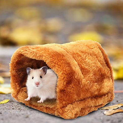 Acouto Kleine Haustier Tiere Bett, Baumwolle Hamster Meerschweinchen Bett Hauszubehör Köfig Spielzeug für Chinchilla Igel Frettchen Ratte (M) von Acouto
