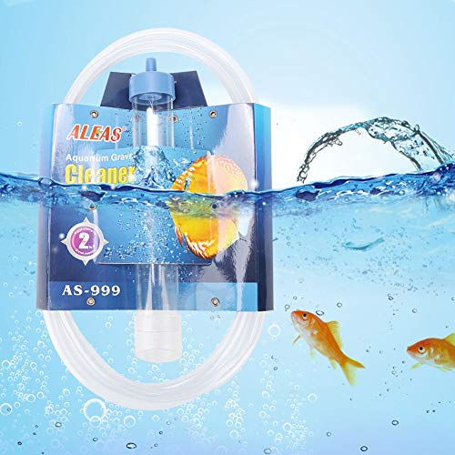 Acouto Kleiner Aquariumreiniger Wechselnder Wasserschlauch PVC Langlebiges Multifunktionales Professionelles Pumpenreinigungswerkzeug Aquarium Kit von Acouto
