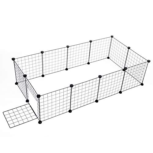 Acouto Kleines Tier-Haustatten mit Tür, Kaninchen, Meerschweinchenkäfige, Hochleistungsmetalldraht Easy Assembly & Vielseitiges Gestalt für Igel Ideal für Hamster-Meerschweinchen und Acouto Kleines Tier-Haustatten mit Tür, Kaninchen, Meerschweinchenkäfige, Hochleistungsmetalldraht Easy Assembly & Vielseitiges Gestalt für Igel Ideal für Hamster-Meerschweinchen und von Acouto