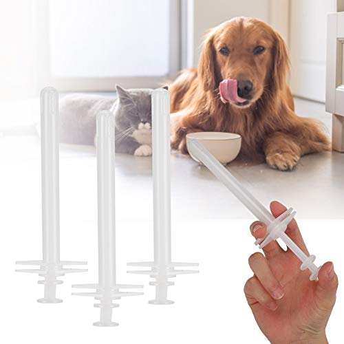 Acouto Pet Feeder Praktische Tablettenkapsel Fütterungsinstrument für Kleine Hunde und Welpen, Hochwertiger Kunststoff, 3PCS Acouto Pet Feeder Praktische Tablettenkapsel Fütterungsinstrument für Kleine Hunde und Welpen, Hochwertiger Kunststoff, 3PCS von Acouto