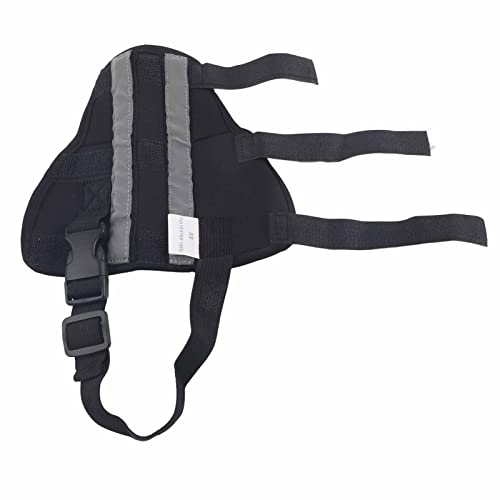 Acouto Stabile Hunde Hinterer Beinklammerkniegelads Beschützer für die Erholung der Operation, Neoprengelenkverpackung für Verletzungsunterstützung (XS) von Acouto