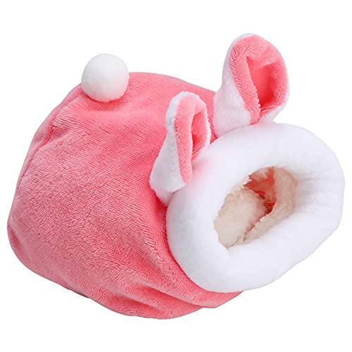 Acouto Tiere Eichhörnchen Haus Mini Süße Baumwolle Baumwolle Hot Hamster Hamster Bo, Attraktiv für ein komfortables Zuhause (Kaninchen Muster) von Acouto
