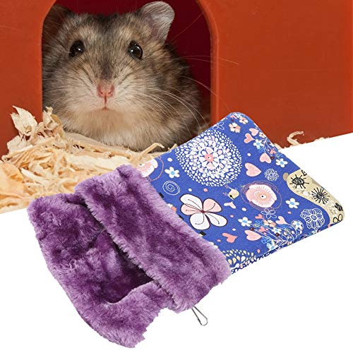 Acouto Hamster Verdickte Flanell Leinwand für Kleine Haustiere Schlafsack Warmes Hausbett Eichhörnchen/Hamster/Meerschweinchen/Chinchilla (L (20 cm)) von Acouto
