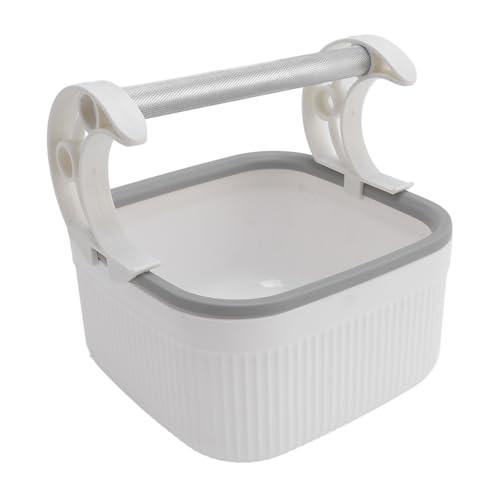 Acouto Vogel -Toilettenständer Vogeltöpfchen -Barch für Kleine Mittelgroße Vögel mit Abnehmbarem Eimer -Robust -Aluminium -Legierungstange für das Einfache Reinigungstraining Acouto Vogel -Toilettenständer Vogeltöpfchen -Barch für Kleine Mittelgroße Vögel mit Abnehmbarem Eimer -Robust -Aluminium -Legierungstange für das Einfache Reinigungstraining von Acouto