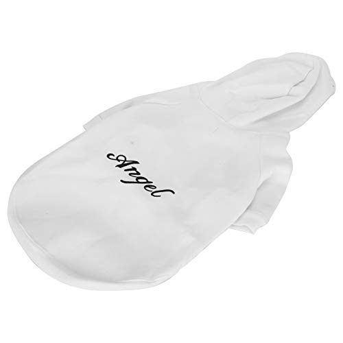 Haustierkleidun Weiche und Atmungsaktive Hund Hoodie Nette Haustier Kleidung Kapuzenhemden Baumwolle Sweatshirts Hoodies Welpen Pullover (S) von Acouto