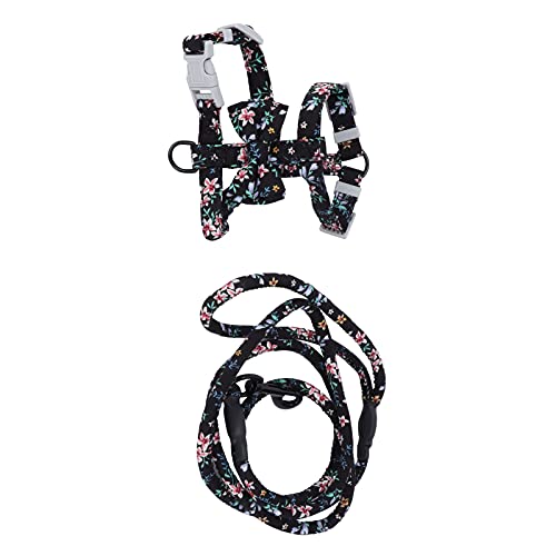 Cat Harn und Le für Japanisch mit Bowknot Cat Harn Soft Le für Outdoor SafetyBlack M Machen (#5) von Acouto