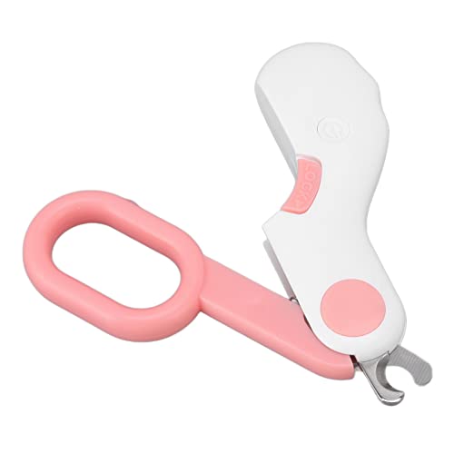 Cat Nagel Clippers Professionelle Haustierklauen Trimmer mit LED -Licht für Katzenkätzchen Welpen Hamster Pink Non Halt. Widerstand Katzennagel Clipperspet Nagel Clippersdog Clipperscat Klaue (PINK) von Acouto