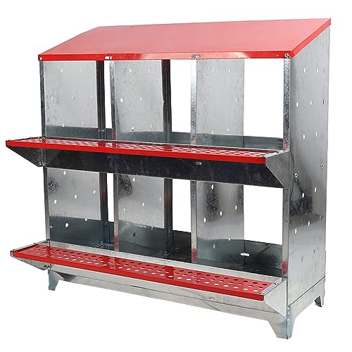 Chic Nisting Box 6 Fächer Geflügelbox Chic E Legestall für die Bauernhauthaltung Nisting Boxhens Boxchic Box Hens von Nesting von Acouto
