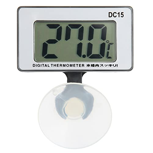 Digitales LCD-Thermometer für Aquarium, Terrarium, Wassertemperatur mit Saugnapf, elektronisches Hygrothermograph zur Messung Digitales LCD-Thermometer für Aquarium, Terrarium, Wassertemperatur mit Saugnapf, elektronisches Hygrothermograph zur Messung von Acouto