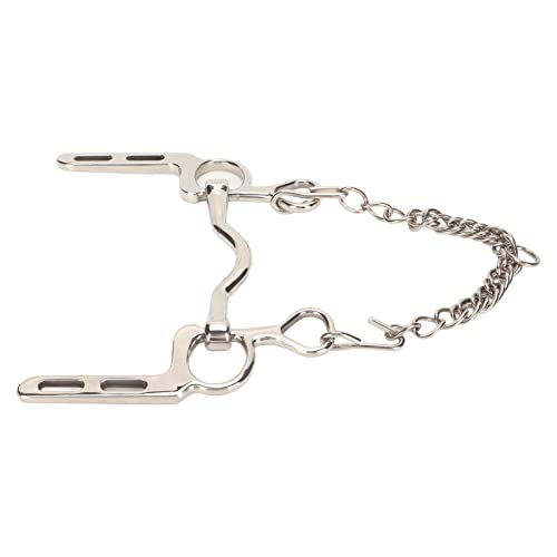 Edelstahl Pferdemund Bitroller aus Edelstahl mit Haken und Kette zur einfachen Bedienung von Trensenrolle für Pferdefarm Edelstahl Pferdemund Bitroller aus Edelstahl mit Haken und Kette zur einfachen Bedienung von Trensenrolle für Pferdefarm von Acouto