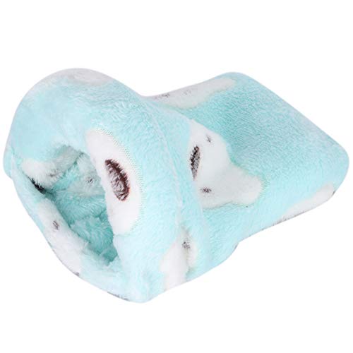 Hamster-Bett, für den Winter, warm, für kleine Tiere, Schlafhaus, Käfigzubehör für Chinchilla, Igel, Frettchen, Ratten (S) von Acouto