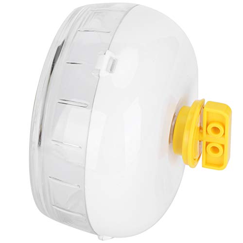 Hamster Running, Ruhiges Übungsrad mit Anti-Rutsch-Linien, für Hamster und Kleines Haustier (12 cm) von Acouto