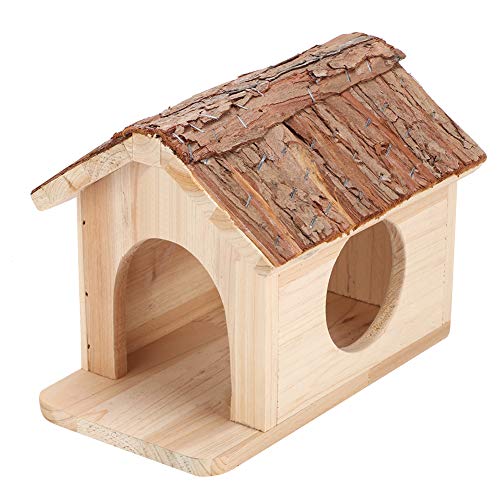 Haus aus Holz für Haustiere, Nestkäfig für Hamster, für Haustiere, aus Holz, für kleine Tiere, Eichhörnchen, Kaninchen, Meerschweinchen, Chinchilla Haus aus Holz für Haustiere, Nestkäfig für Hamster, für Haustiere, aus Holz, für kleine Tiere, Eichhörnchen, Kaninchen, Meerschweinchen, Chinchilla von Acouto