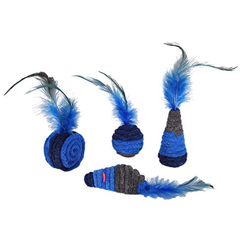 Haustier Stück Haustier Katze Blaue Feder Plüsch Pädagogische Interaktion Spielzeug Nette Form Versorgung Lärm Breakout Katze Spielzeug Machen Haustier Stück Haustier Katze Blaue Feder Plüsch Pädagogische Interaktion Spielzeug Nette Form Versorgung Lärm Breakout Katze Spielzeug Machen von Acouto