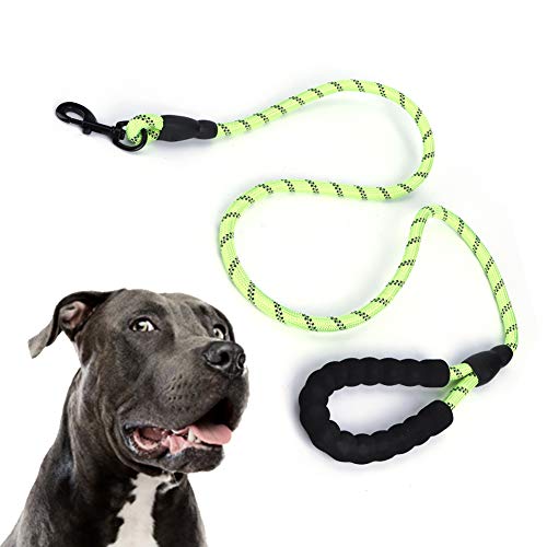 Hundetraining Ziehende Leine Nylon Reflektierende ekette Sicherheitsseil für Welpen Mittelgroöe e Laufen (Grün) von Acouto