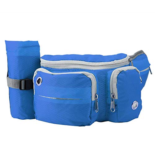 Hundetaschen Taschen Taille Storage Pack Bag Travel Accessoire Trainingsbeutel Taillenbagsdog Travel (Blue) von Acouto