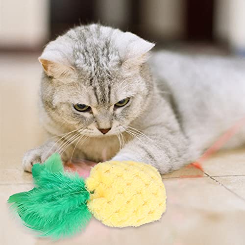 Katze Spielzeug Teil Haustier Katze Plüsch Niedliches Spielzeug Katzennippel Molare Zähne Niedliche Ananasform Mit Sauberem Zahntraining Bissfestes Interaktives Spiel Kauspielzeug Katze Spielzeug Teil Haustier Katze Plüsch Niedliches Spielzeug Katzennippel Molare Zähne Niedliche Ananasform Mit Sauberem Zahntraining Bissfestes Interaktives Spiel Kauspielzeug von Acouto