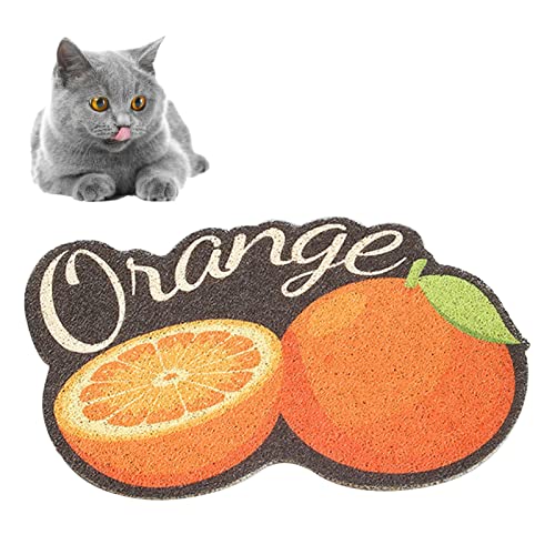 Katzenstreu Mattenfruchtform Skidbeständigkeit Flexibel Leicht zu Reinigen Haustiernahrung Fangen Sie Placemat für Pet Cat Erdbeere 40x60 Cm / 15,7 X 23,6 Zoll mit Anti -Slip de Cat Müll Matcat (40 Katzenstreu Mattenfruchtform Skidbeständigkeit Flexibel Leicht zu Reinigen Haustiernahrung Fangen Sie Placemat für Pet Cat Erdbeere 40x60 Cm / 15,7 X 23,6 Zoll mit Anti -Slip de Cat Müll Matcat (40 von Acouto