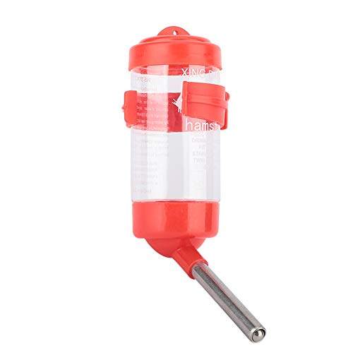 Kein D Hamster Flasche SM Size Pet Feeder für Hedgehog Hamster Flasche Feeder SM Pet Fee Wanderung. Materielles Nicht (Rot) von Acouto