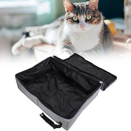 Klappende Katzenratstraudern Tragbare Haus Im Freien Cam Toilette mit Abdeckung Easy Soft Pet Accessoires Softes Haustierzubehör Klappende Katzen -Toiletoutdoor Katze Toilette Katze Katzentoilette (L) Klappende Katzenratstraudern Tragbare Haus Im Freien Cam Toilette mit Abdeckung Easy Soft Pet Accessoires Softes Haustierzubehör Klappende Katzen -Toiletoutdoor Katze Toilette Katze Katzentoilette (L) von Acouto