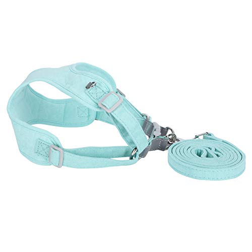 Pet Dog Harness Traktionsseil-Kit No Pull Choking Verstellbare Weste Reflektierendes Halsband Typ Komfortabler Atemgurt Dog Safe Vest Harness (S) von Acouto