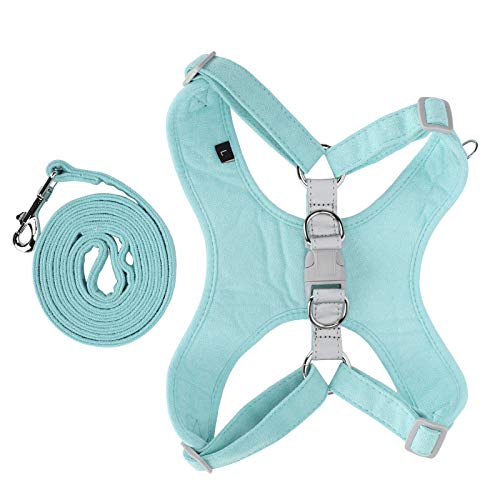 Haustiergeschir Dog Harness Traktionsseil-Kit No Pull Choking Verstellbare Weste Reflektierendes Halsband Typ Komfortabler Atemgurt Safe Vest (XXS) von Acouto
