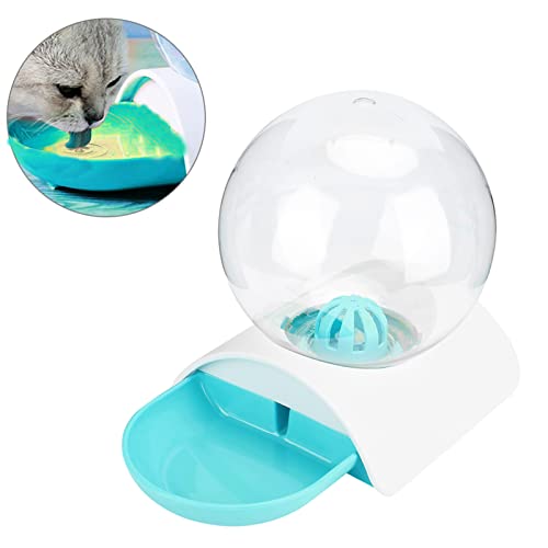 Acouto Pet Water Feeder Kunststoffblase Mit Hoher Kapazitöt Umweltfreundlicher Pet Drinking Bowl Wasserspender Automatischer Feeder (Grün) von Acouto