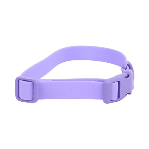 Rostfreies, Verstellbares Hundehalsband, Leicht zu Reinigendes, Wasserdichtes, Weiches Haustierhalsband für Hunde, Katzen, Outdoor-Training (31–50 cm/12,2–19,7 Zoll verstellbar) von Acouto