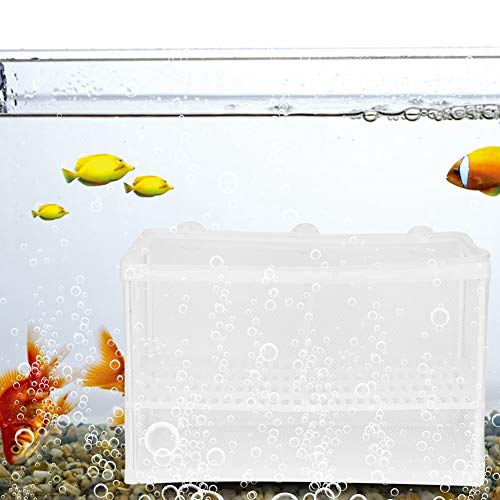 Trennwand Netz Aquarium Hatching Box Fischzucht Inkubator Net Wasser Fische Alevins Isolierung Box für Aquarium Zubehör von Acouto
