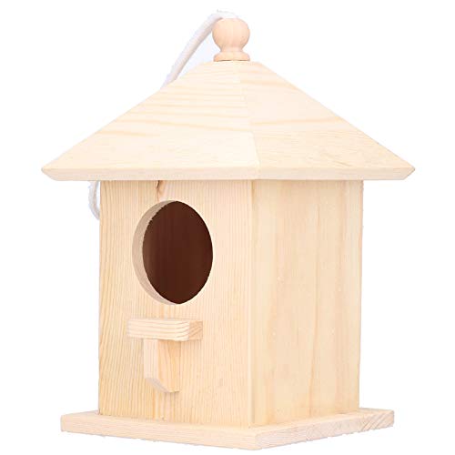 Vogelhaus aus Holz, handbemalt, Vogelhaus, Gartenzubehör für Haustiere, Produkte für kleine Tierliebhaber, jeden Vogel Vogelhaus aus Holz, handbemalt, Vogelhaus, Gartenzubehör für Haustiere, Produkte für kleine Tierliebhaber, jeden Vogel von Acouto