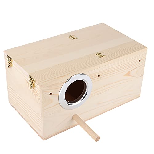 Vogelkasten aus Holz für Nymphensittiche, Vogelzuchtkasten, Hausdekoration, Vogel Ist für eine Vielzahl von Vögeln Geeignet, Einschließlich Psittacula-Vogelhaus, Vogelnest, Vogelkasten aus Holz für Nymphensittiche, Vogelzuchtkasten, Hausdekoration, Vogel Ist für eine Vielzahl von Vögeln Geeignet, Einschließlich Psittacula-Vogelhaus, Vogelnest, von Acouto