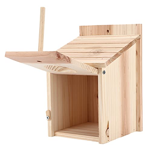 Acouto Vogelnest, Vogelhaus, Vogelkäfig, Holz-Vogelhaus, Vogelkäfigherstellung, Dekoration, DIY-Design, Kreatives Hängendes Vogelhaus für Kleine Vögel Acouto Vogelnest, Vogelhaus, Vogelkäfig, Holz-Vogelhaus, Vogelkäfigherstellung, Dekoration, DIY-Design, Kreatives Hängendes Vogelhaus für Kleine Vögel von Acouto