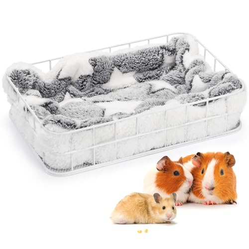 Acshio Rattenkäfig Plattform Hängender Meerschweinchenkäfig mit Auskleidung Kleintiere Plattform Zubehör Tierlebensraum Chinchilla Spielzeug für Eichhörnchen Hamster Papagei Acshio Rattenkäfig Plattform Hängender Meerschweinchenkäfig mit Auskleidung Kleintiere Plattform Zubehör Tierlebensraum Chinchilla Spielzeug für Eichhörnchen Hamster Papagei von Acshio