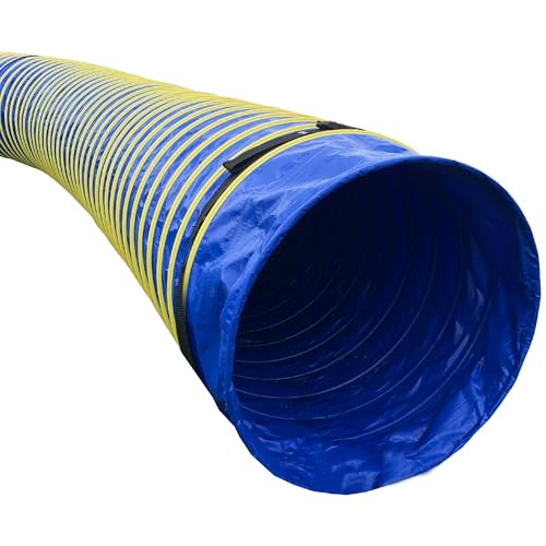 ActiveDogs Hundetunnel, Agility-Trainingsgerät, 30,6 cm, robuster Wettkampftunnel mit 10,2 cm Teilung, für Outdoor- und Indoor-Hunde, Agility-Hinderniskurs, Training und Bewegung, AKC-konform, Blau ActiveDogs Hundetunnel, Agility-Trainingsgerät, 30,6 cm, robuster Wettkampftunnel mit 10,2 cm Teilung, für Outdoor- und Indoor-Hunde, Agility-Hinderniskurs, Training und Bewegung, AKC-konform, Blau von ActiveDogs.com