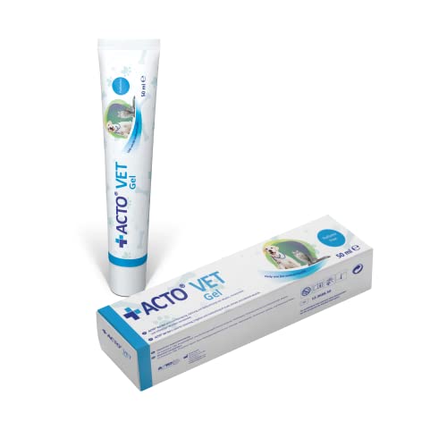 Acto® Vet Gel 50 ml – Wundpflegegel für Katzen & Hunde | Alkoholfrei, Hautfreundlich & Feuchtigkeitsspendend | Für die Pflege von akuten, chronischen & infizierten Tierwunden von Acto