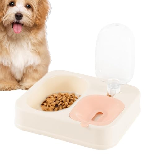 Acunny Automatische Futterspender für Hunde, Katzenfutter- und Wasserspender-Set | 2-in-1-Fressnäpfe mit automatischem Gewichtswasser | Futter- und Tränkeset, Futterstation für Katzen und kleine Hunde Acunny Automatische Futterspender für Hunde, Katzenfutter- und Wasserspender-Set | 2-in-1-Fressnäpfe mit automatischem Gewichtswasser | Futter- und Tränkeset, Futterstation für Katzen und kleine Hunde von Acunny