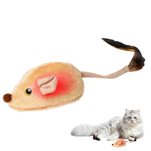 Acunny Automatisches Katzenspielzeug, Spielzeug für Katzen, Mäuse, Katze, Katze, automatisch, interaktiv, LED, Übung für Langeweile, Jagd, inkl Acunny Automatisches Katzenspielzeug, Spielzeug für Katzen, Mäuse, Katze, Katze, automatisch, interaktiv, LED, Übung für Langeweile, Jagd, inkl von Acunny