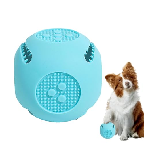 Acunny Behandeln Sie den Spenderball, Futterball für Hunde, gegen Ersticken, für Welpen, tragbare Hunde, zum für die Verteilung von Lebensmitteln, Reinigung Acunny Behandeln Sie den Spenderball, Futterball für Hunde, gegen Ersticken, für Welpen, tragbare Hunde, zum für die Verteilung von Lebensmitteln, Reinigung von Acunny
