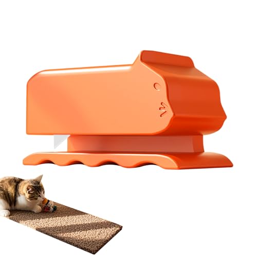 Acunny Cat Scratcher Cardboard Cutter, Kartonschneider für Katzenkratzer, Gadget zum Abbeizen des Kratzbretts | Cutter aus leichtem Karton für Kratzbretter für Katzen von Acunny