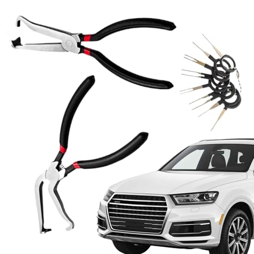 Acunny Elektrische Steckerzange, elektrische Trennungszange | Carbon -Stahl -Schlauch -Abnahmezange,Kfz -Reparatur mit Anschluss -Pin -Filterentfernungswerkzeug für Rohr von Acunny