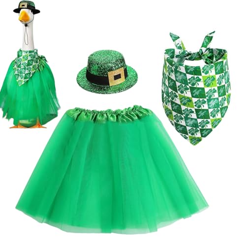 Acunny Enten-Kostüm für die Veranda – Sommerkleidung, Ente, Veranda, irisches Thema – saisonale Gartendekoration für St. Patrick's Day, Valentinstag, Erntedankfest, Herbst und Acunny Enten-Kostüm für die Veranda – Sommerkleidung, Ente, Veranda, irisches Thema – saisonale Gartendekoration für St. Patrick's Day, Valentinstag, Erntedankfest, Herbst und von Acunny