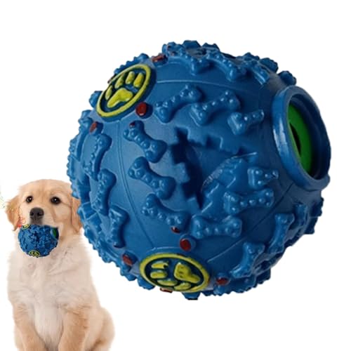 Acunny Futterball für Hunde, schwingender Ball für Hunde, auslaufender Ball für Hunde | interaktive Bälle mit langsamer Fütterung, kreatives Beißspielzeug mit Lachgeräusch Acunny Futterball für Hunde, schwingender Ball für Hunde, auslaufender Ball für Hunde | interaktive Bälle mit langsamer Fütterung, kreatives Beißspielzeug mit Lachgeräusch von Acunny