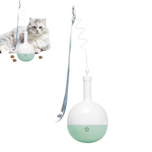 Acunny Futterspielzeug für Katzen, Katzen, interaktives Spielzeug, Ball für Haustiere, langsamer Termin für Katzen, interaktiver Ball gefüllt mit Nahrung und Acunny Futterspielzeug für Katzen, Katzen, interaktives Spielzeug, Ball für Haustiere, langsamer Termin für Katzen, interaktiver Ball gefüllt mit Nahrung und von Acunny