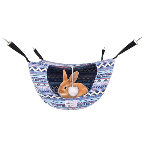 Acunny Hängematte für Katzen, doppellagig, Hängematte für Katzenkäfig, atmungsaktiv, doppellagige Hängematte für Katzenkäfig, Sommermöbel für Haustiere, für kleine Tiere, Verwendung im Innenbereich Acunny Hängematte für Katzen, doppellagig, Hängematte für Katzenkäfig, atmungsaktiv, doppellagige Hängematte für Katzenkäfig, Sommermöbel für Haustiere, für kleine Tiere, Verwendung im Innenbereich von Acunny