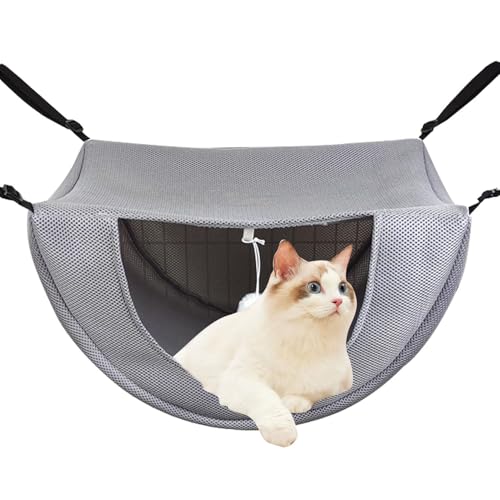 Acunny Hängematte für Katzen für Käfig | Verdicken Sie das Kätzchenbett aus Netzstoff | Pet Supplies Käfig Stuhl Hängematte für Katzen Kleintiere schlafen sich ausruhen Acunny Hängematte für Katzen für Käfig | Verdicken Sie das Kätzchenbett aus Netzstoff | Pet Supplies Käfig Stuhl Hängematte für Katzen Kleintiere schlafen sich ausruhen von Acunny