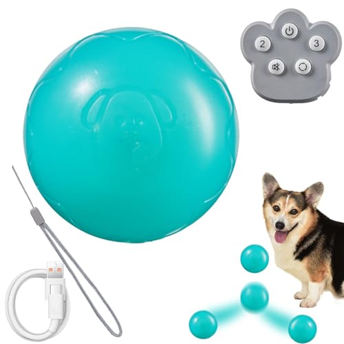 Acunny Hüpfball für Hunde, beweglicher Ball für Hunde - Wiederaufladbares interaktives Hundespielzeug, automatisches Hundespielzeug - Abnehmbarer elektrischer Hundeball, hüpfendes Hundespielzeug für Acunny Hüpfball für Hunde, beweglicher Ball für Hunde - Wiederaufladbares interaktives Hundespielzeug, automatisches Hundespielzeug - Abnehmbarer elektrischer Hundeball, hüpfendes Hundespielzeug für von Acunny