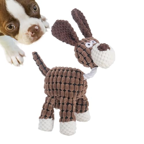 Acunny Hundespielzeug aus Plüsch mit Geräuschen, Kauspielzeug aus Plüsch für Hunde – Spielzeug für Haustiere aus Plüsch | Interaktives Spielzeug für quietschende Haustiere Acunny Hundespielzeug aus Plüsch mit Geräuschen, Kauspielzeug aus Plüsch für Hunde – Spielzeug für Haustiere aus Plüsch | Interaktives Spielzeug für quietschende Haustiere von Acunny